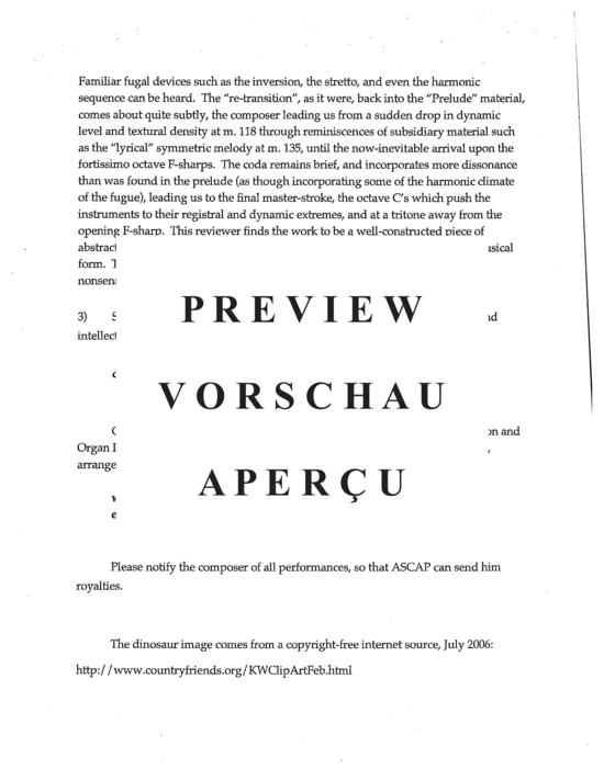 Product gallery: Page 5 of 21 Dinosaur Prelude and Fugue , , (Tuba Quartett EETT)