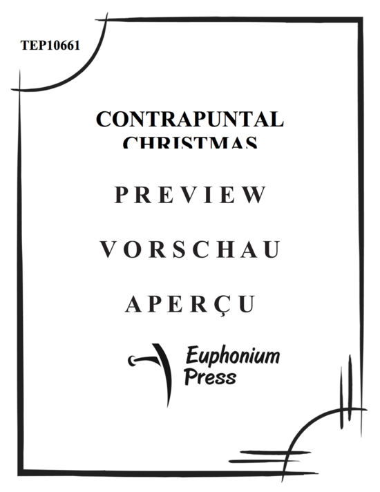 Product gallery: Page 2 of 12 Contrapuntal Christmas , , (Tuba Quartett EETT)