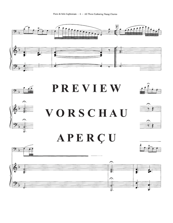 Product gallery: Page 8 of 20 All Those Endearing Young Charms , , (euphonium + piano)