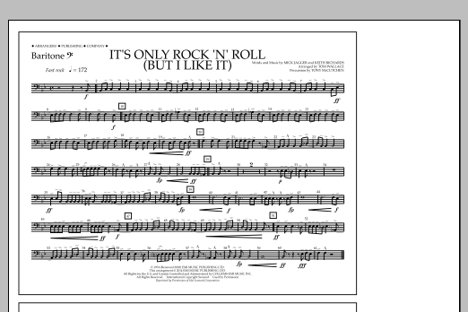 Produktbild zu:  It's Only Rock 'n' Roll (But I Like It) - Baritone B.C. - Tom Wallace
