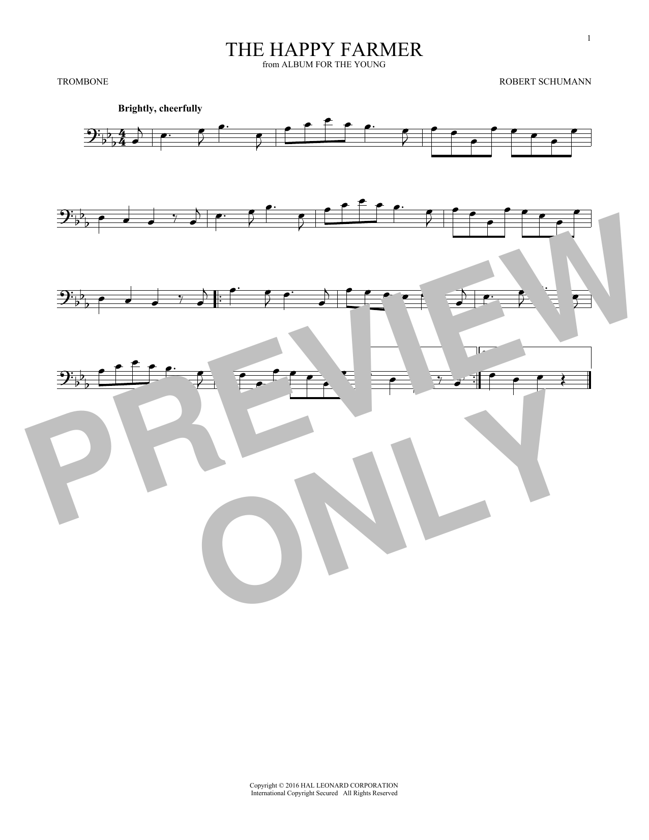 Product gallery: Page 1 of 1 The Happy Farmer, Robert Schumann