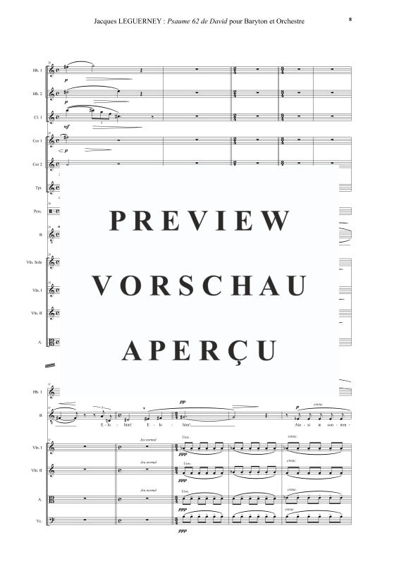 Produktgalerie: Seite 10 von 11 Psaume 62, Souzay, Gérard, Bariton und Orchester