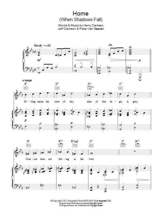 Product gallery: Page 1 of 1 Home (When Shadows Fall), Nat King Cole