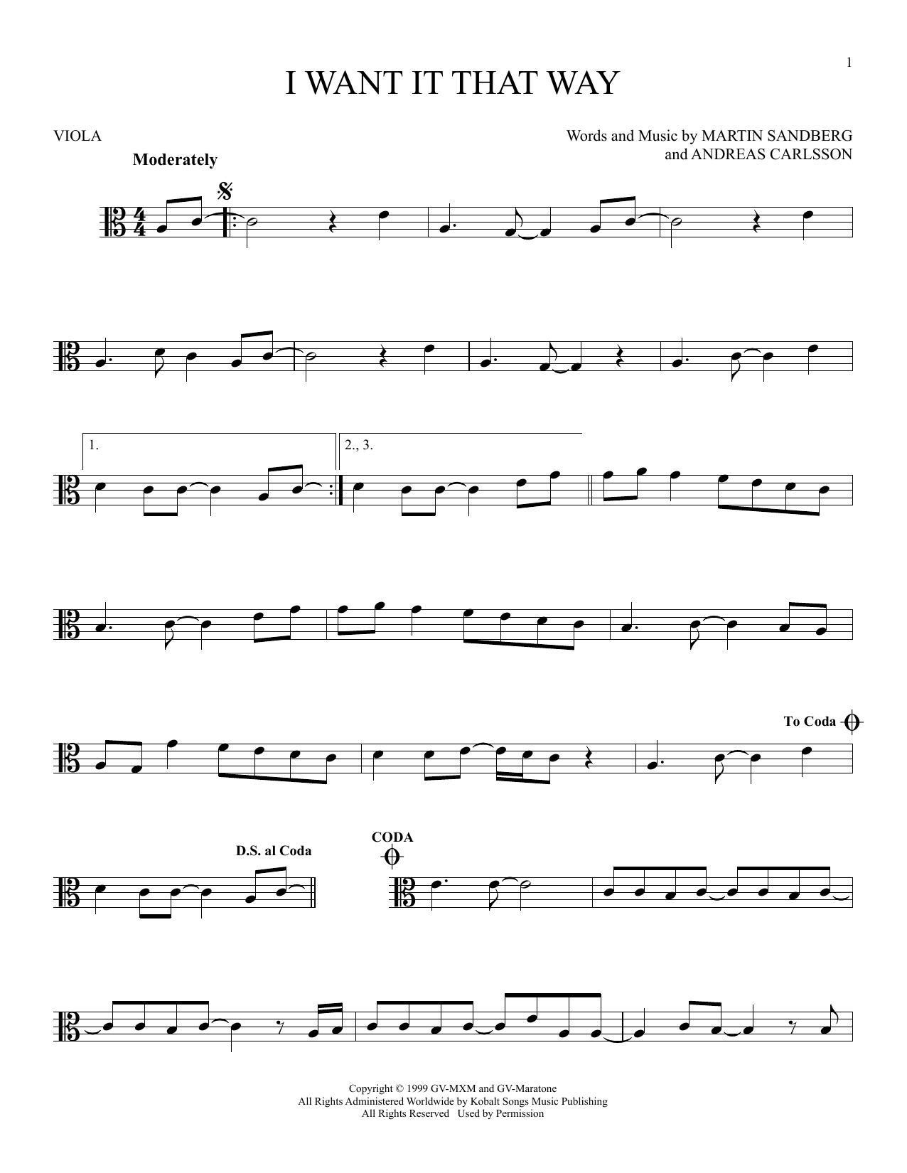 Product gallery: Page 1 of 1 I Want It That Way, Backstreet Boys