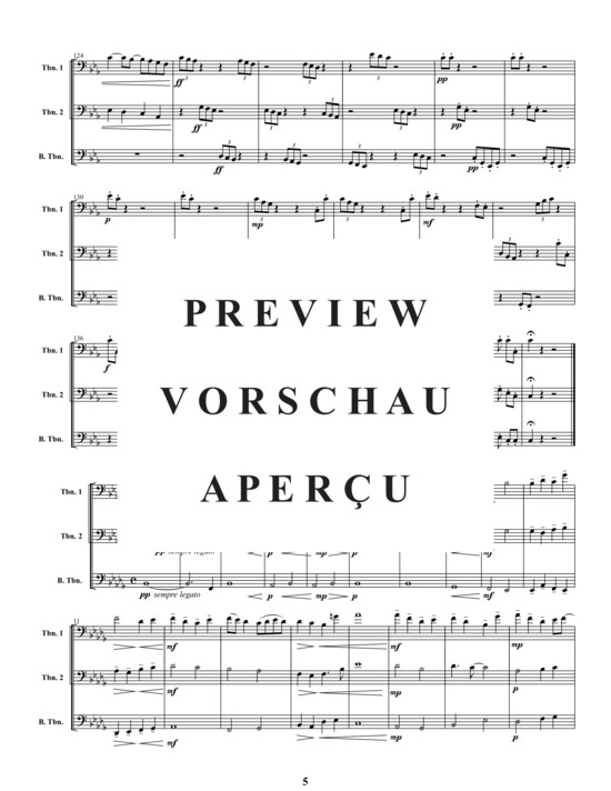 Product gallery: Page 6 of 21 A Hero's Legend , , (2x trombone, bass trombone)