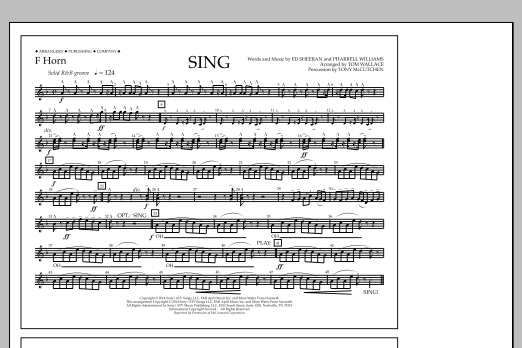 Product picture to: Sing - F Horn