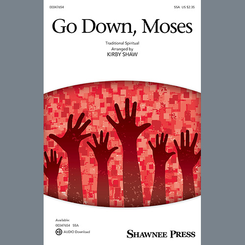 Produktbild zu: Go Down, Moses (arr. Kirby Shaw)