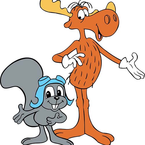 cover: Rocky & Bullwinkle, Frank Comstock