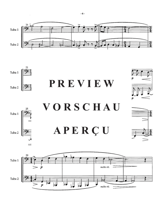 Produktgalerie: Seite 9 von 11 Prelude, Dance and Fanfare , , (Tuba Duett)