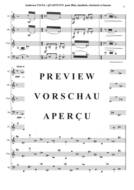 Product gallery: Page 6 of 21 Quartet , , (Woodwind Quartet)