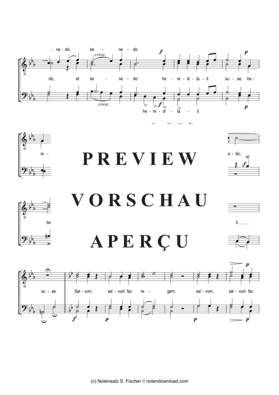 Product gallery: Page 4 of 5 Salvum fac regem , , (male choir)