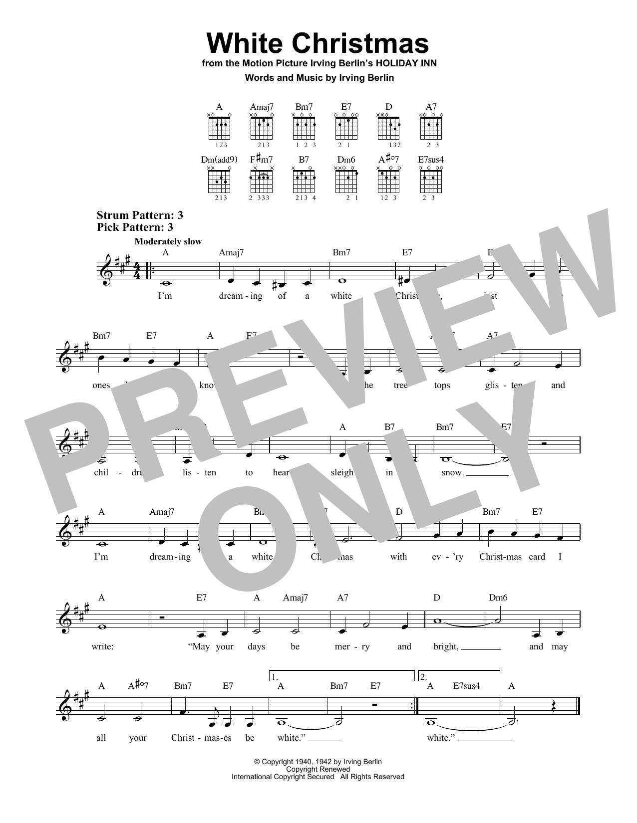 Product gallery: Page 1 of 1 White Christmas, Irving Berlin