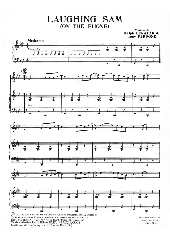 Produktbild zu: LAUGHING SAM (ON THE PHONE)PATCHWORK