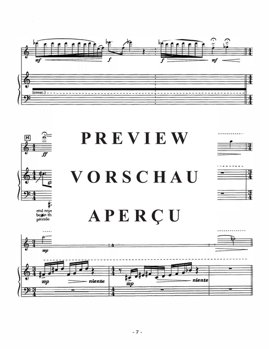 Produktgalerie: Seite 10 von 21 Rhapsody and Allegro , , (Pikkoloflöte und Harfe)