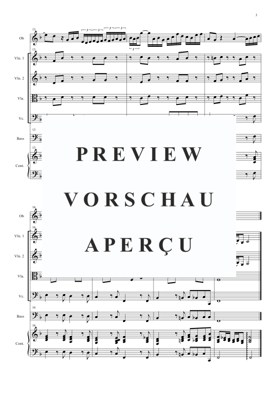 Product gallery: Page 6 of 11 Arioso from Cantata 156, , Oboe Solo and String Orchestra