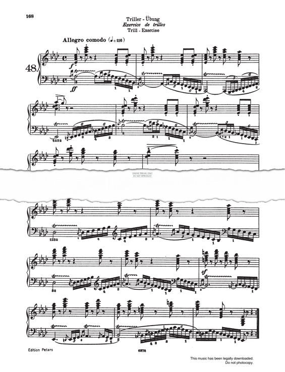 Product picture to: Allegro comodo Study (Op. 740, No.48)