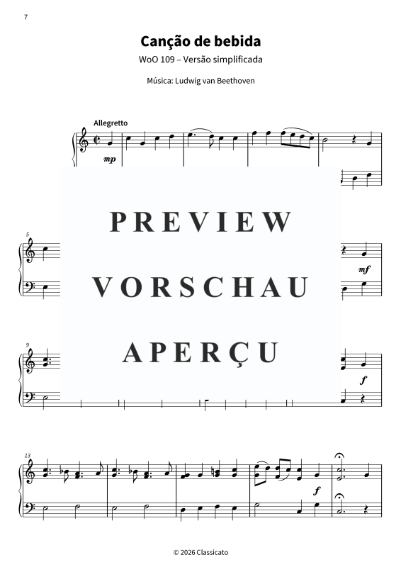 Produktgalerie: Seite 9 von 11 Depois do segundo copo - Clássicos simplificados para noites descontraídas, , Klavier Solo