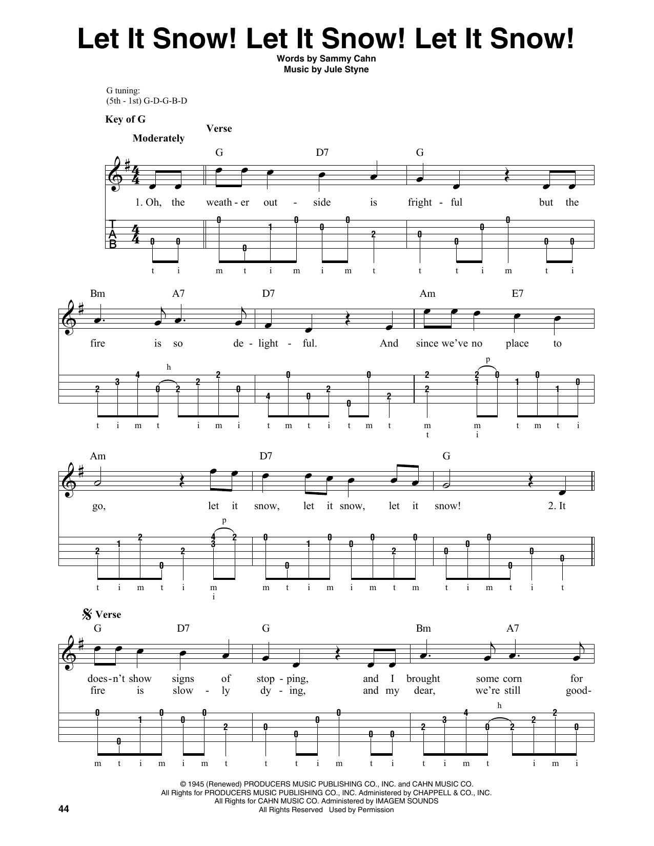 Product gallery: Page 1 of 1 Let It Snow! Let It Snow! Let It Snow!, Sammy Cahn