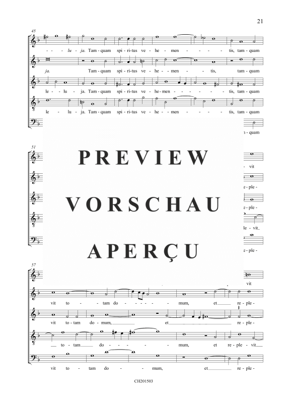 Product gallery: Page 10 of 11 Dum complerentur / Dum ergo essent, , Mixed choir 5 voices
