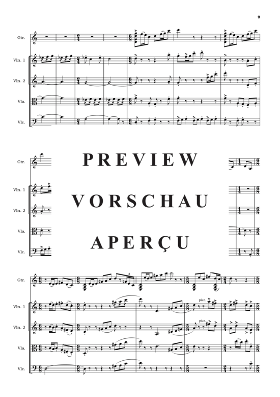 Produktgalerie: Seite 11 von 21 Tres Imagenes Cubanas , , (Streichquartett + Gitarre Solo)
