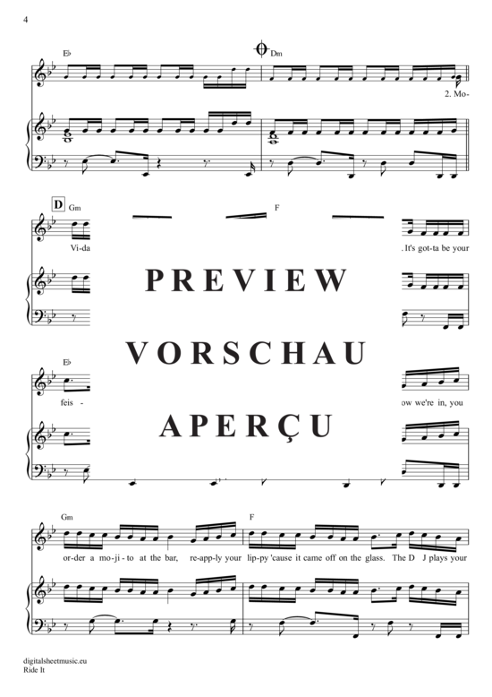 gallery: Ride It , Regard, Klavier und Gesang