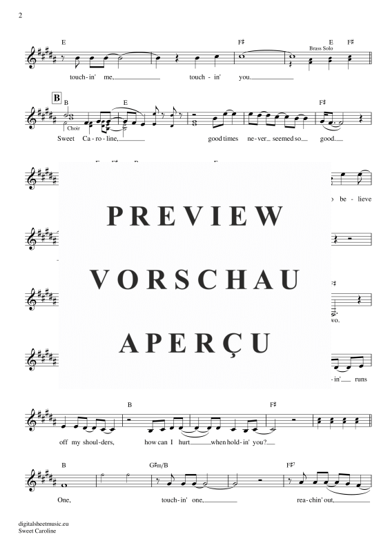 Product gallery: Page 6 of 7 Sweet Caroline , Diamond, Neil, (Keyboard)