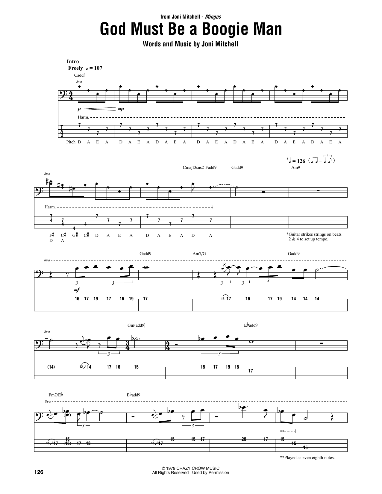 Produktgalerie: Seite 1 von 1 God Must Be A Boogie Man, Jaco Pastorius, E-Bass