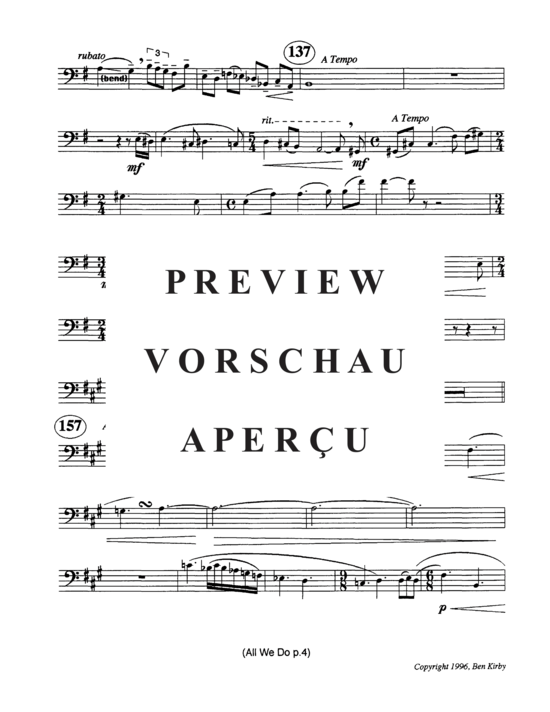 Produktgalerie: Seite 21 von 21 All We Do , , (Duett für Gitarre + Tuba)