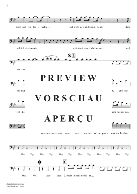 Product gallery: Page 3 of 4 Pure Lust Am Leben , Geier Sturzflug, (Posaune / Bariton)