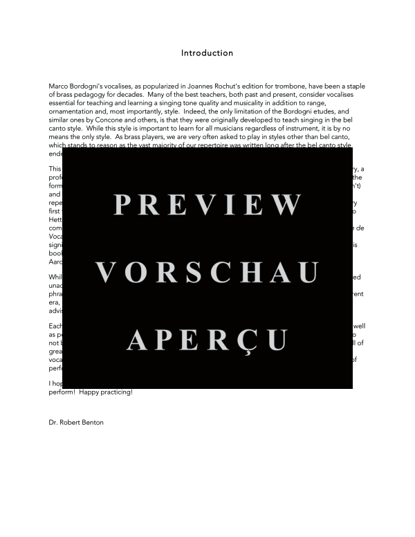 Product gallery: Page 4 of 11 Modern Repertory of Vocalise-Etudes, The, , (euphonium and piano)