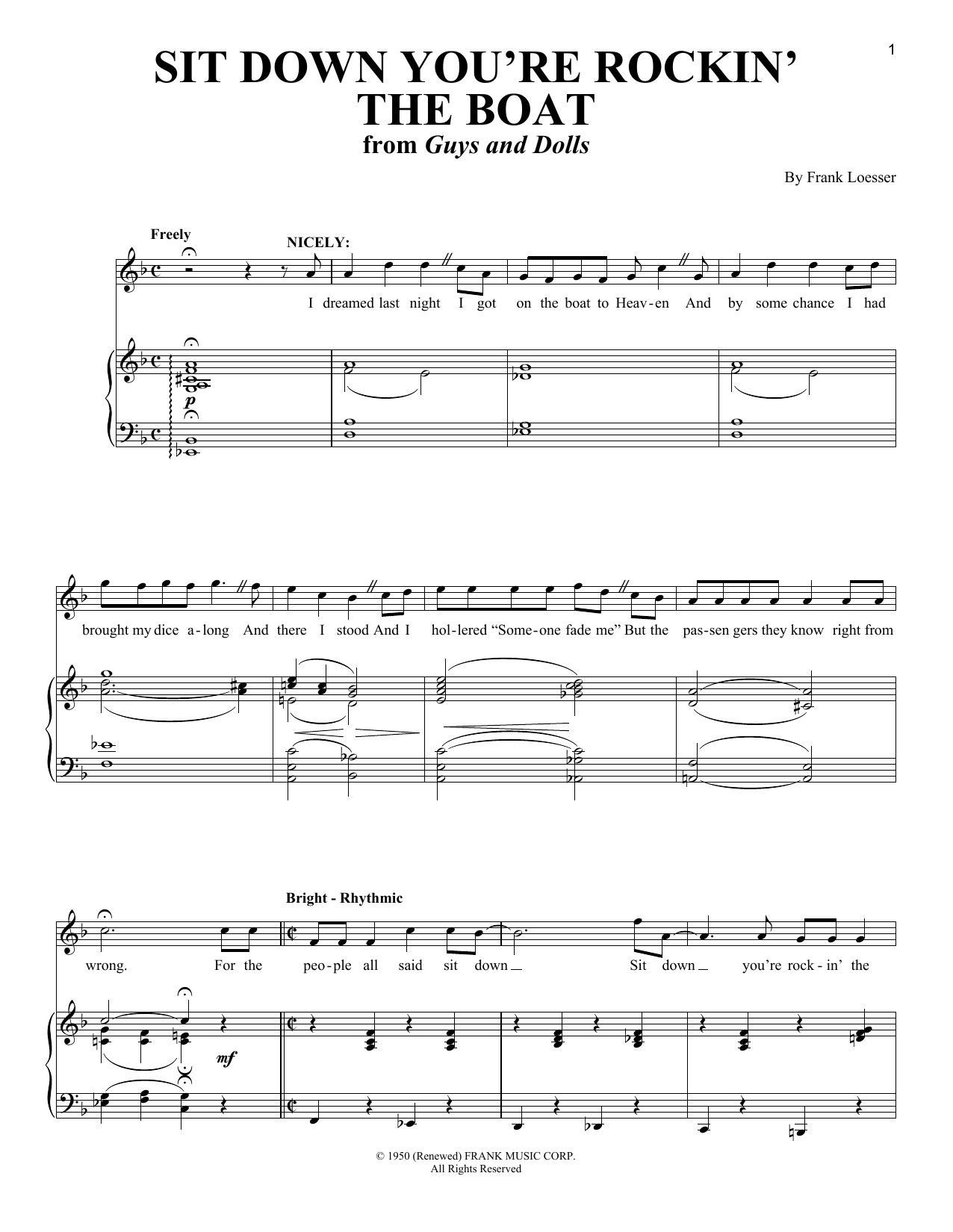 Produktbild zu: Sit Down You're Rockin' The Boat
