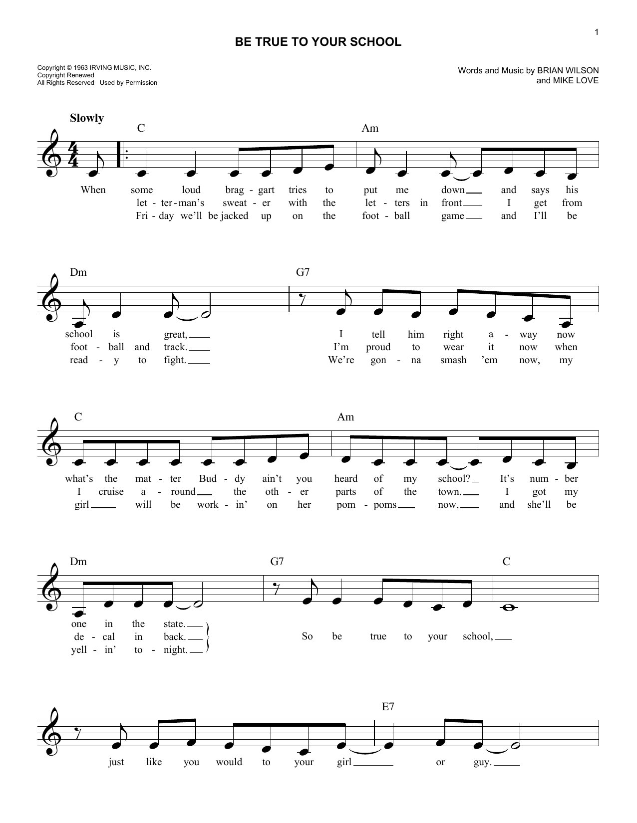Produktgalerie: Seite 1 von 1 Be True To Your School, The Beach Boys
