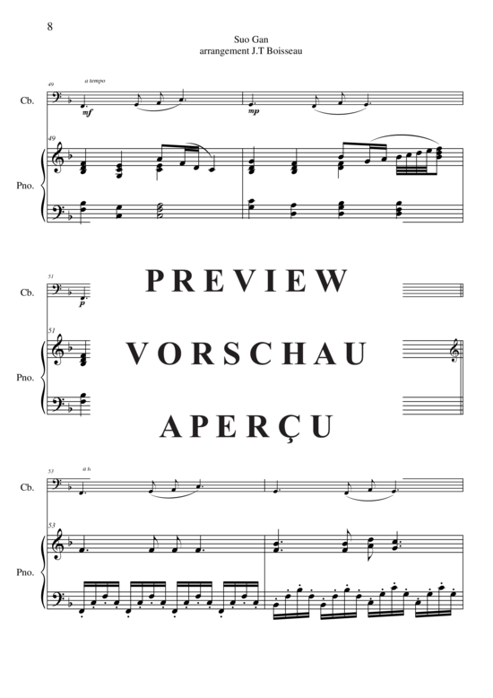 Product gallery: Page 9 of 14 Suo Gan , , (double bass + piano)