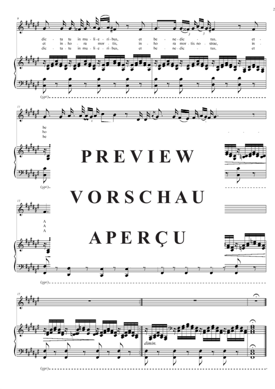 Product gallery: Page 3 of 3 Ave Maria D.839, , Contralto Solo and Piano