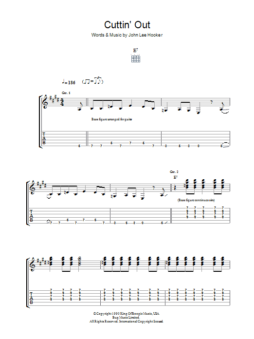 Product gallery: Page 1 of 1 Cuttin' Out, John Lee Hooker