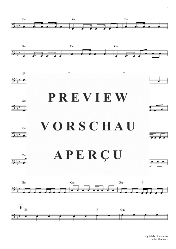 gallery: In The Shadows, Rasmus, E-Bass