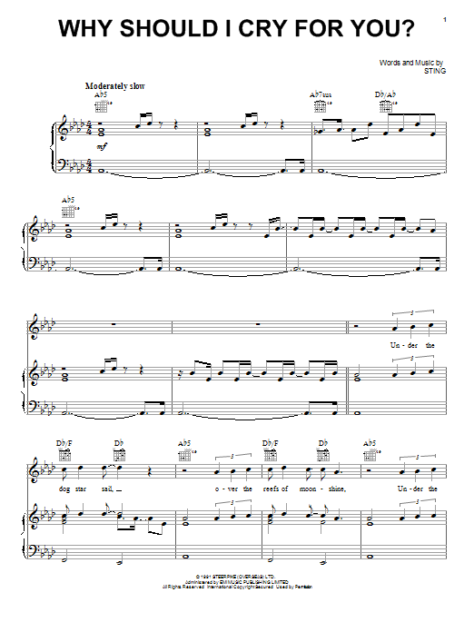 Produktbild zu: Why Should I Cry For You?