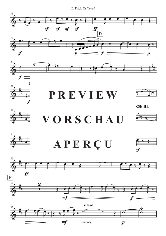 Produktgalerie: Seite 13 von 21 Trick Or Treat! , , (Jazz Combo Band + 2 Bläser)