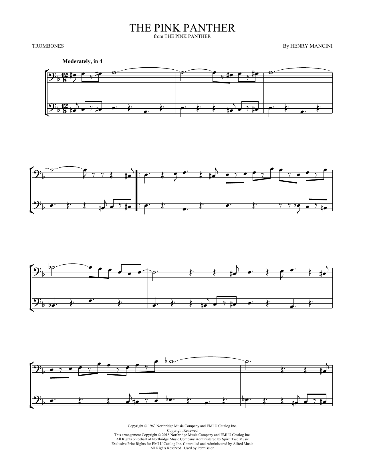 Product gallery: Page 1 of 1 The Pink Panther, Henry Mancini