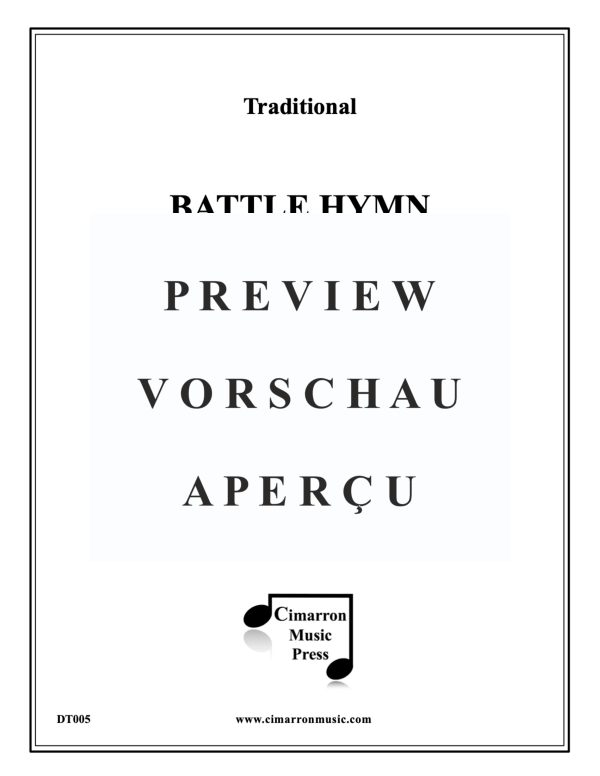 Produktgalerie: Seite 2 von 11 Battle Hymn of the Republic, , Blechbläserquintett