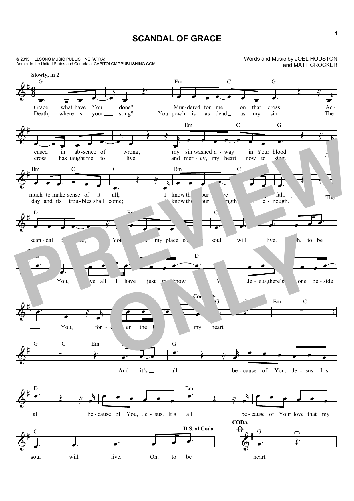 Produktbild zu: Scandal Of Grace