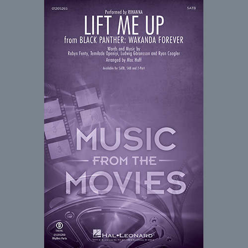 cover: Lift Me Up (from Black Panther: Wakanda Forever) (arr. Mac Huff), Rihanna