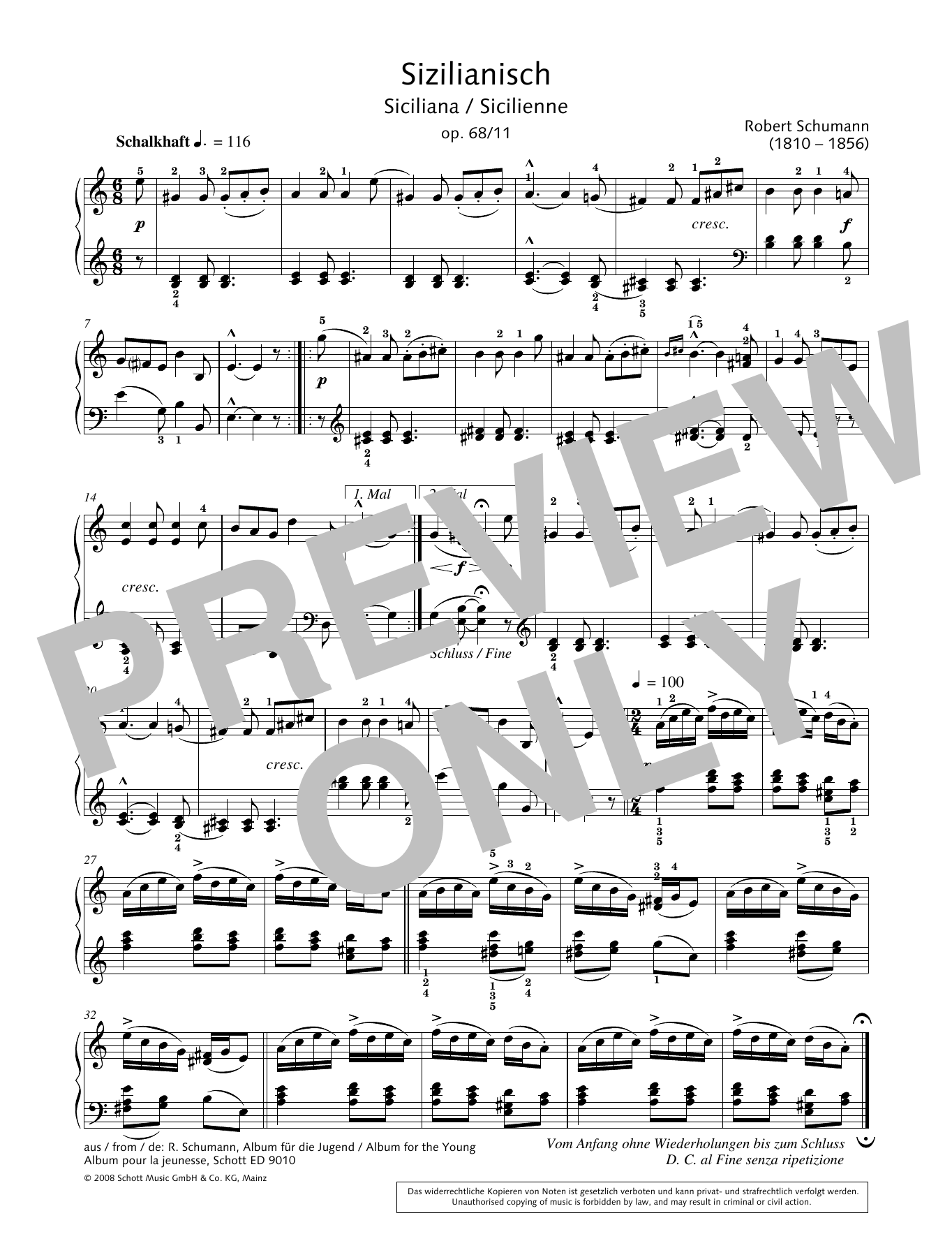 Product gallery: Page 1 of 1 Siciliana, Hans-Gunter Heumann