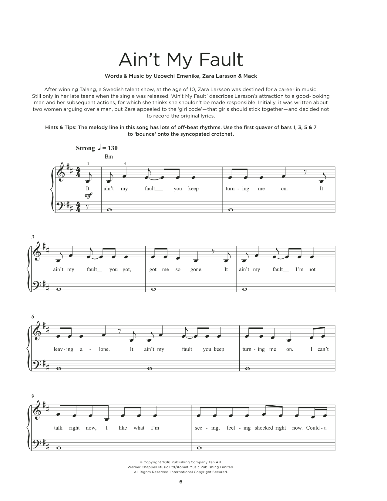 Product picture to: Ain't My Fault
