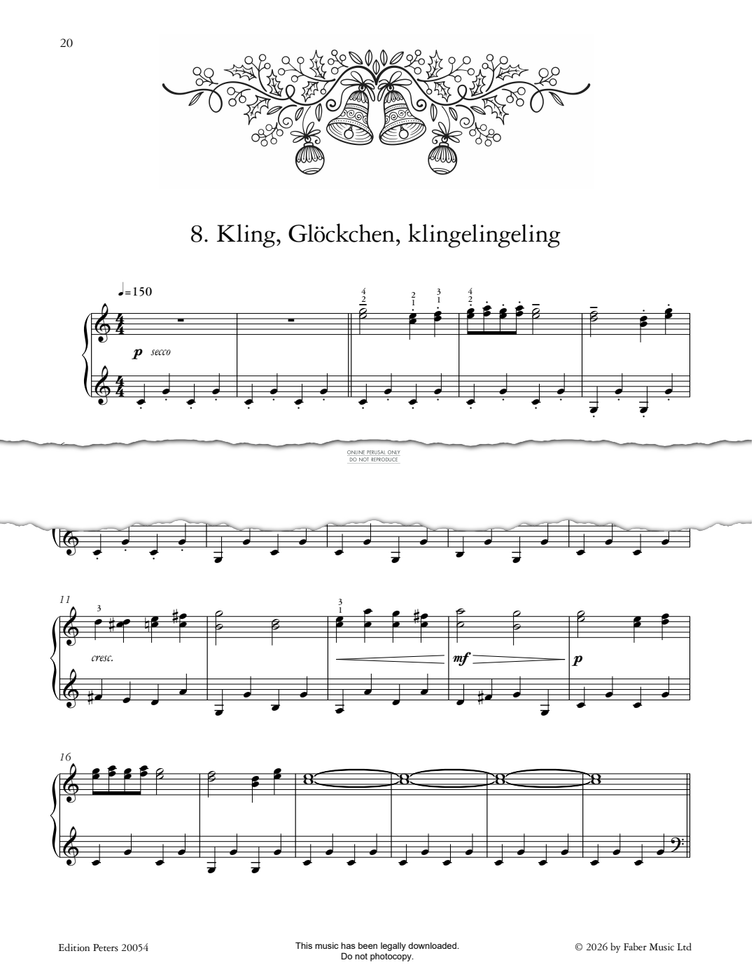 Produktbild zu: Kling, Glöckchen, klingelingeling