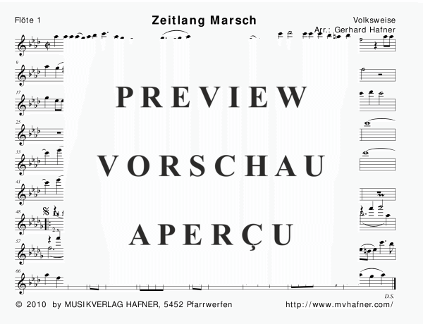 Product gallery: Page 4 of 11 Zeitlang Marsch, , (woodwind and brass)