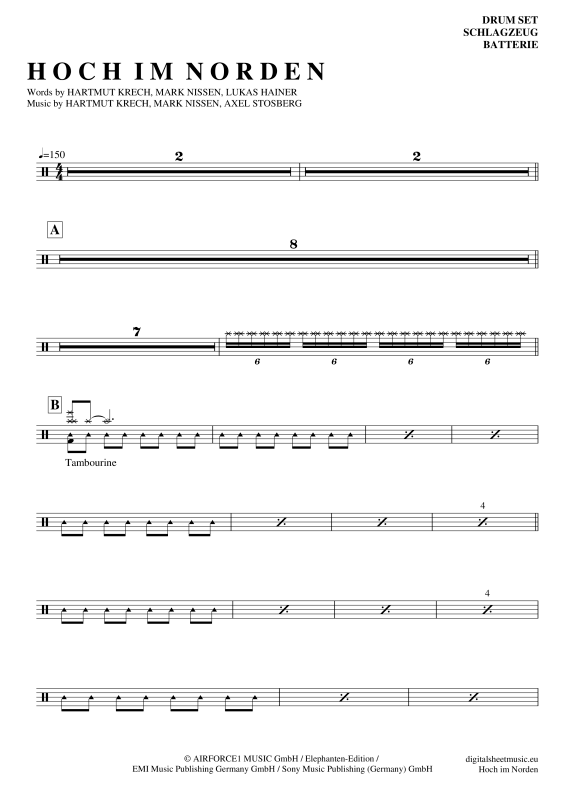 Product picture to: Hoch Im NordenSantiano