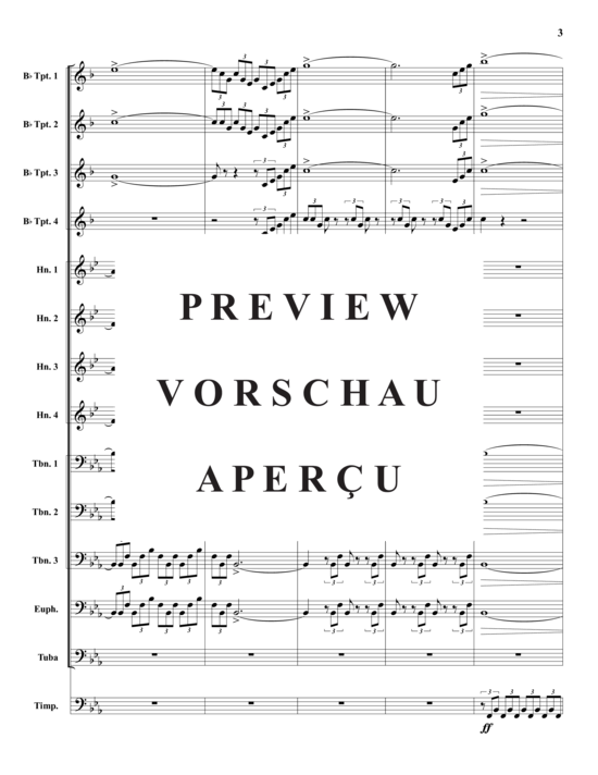 Product gallery: Page 4 of 21 Vienna Philharmonic Fanfare , , (Brass Ensemble)