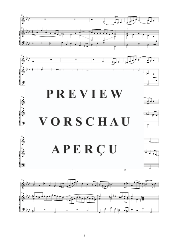 Produktgalerie: Seite 4 von 11 Flöten Sonate Nr. 5 in F-Moll BWV 1018, , Flöte und Cembalo/Klavier