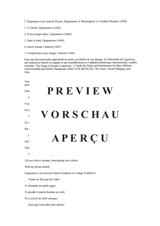 Product gallery: Page 6 of 21 Sept Poèmes de François Maynard , , (medium voice + piano)